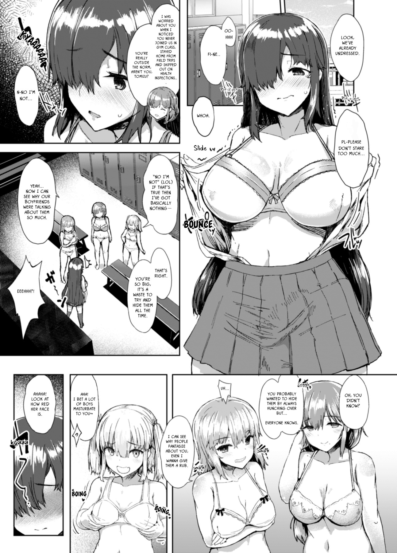 Hentai Manga Comic-I Can't Be Bullied By a Futanari Girl -Andou Megumi Edition--Read-3